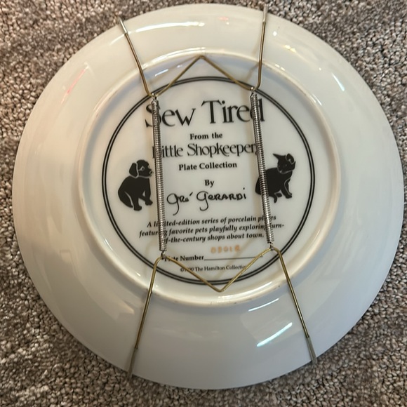 set of 4 cat plates, Ranging from 1987-1990. - Picture 9 of 13